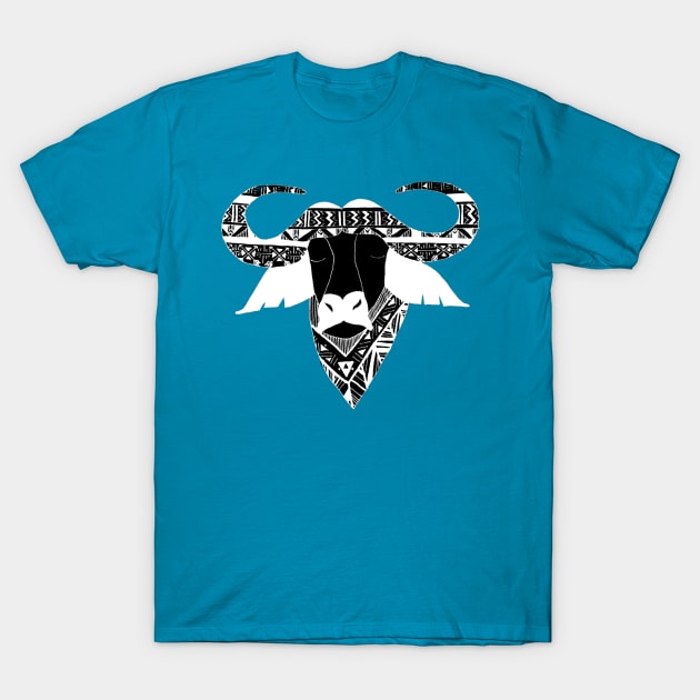 Water Buffalo T-Shirt by TashaDee